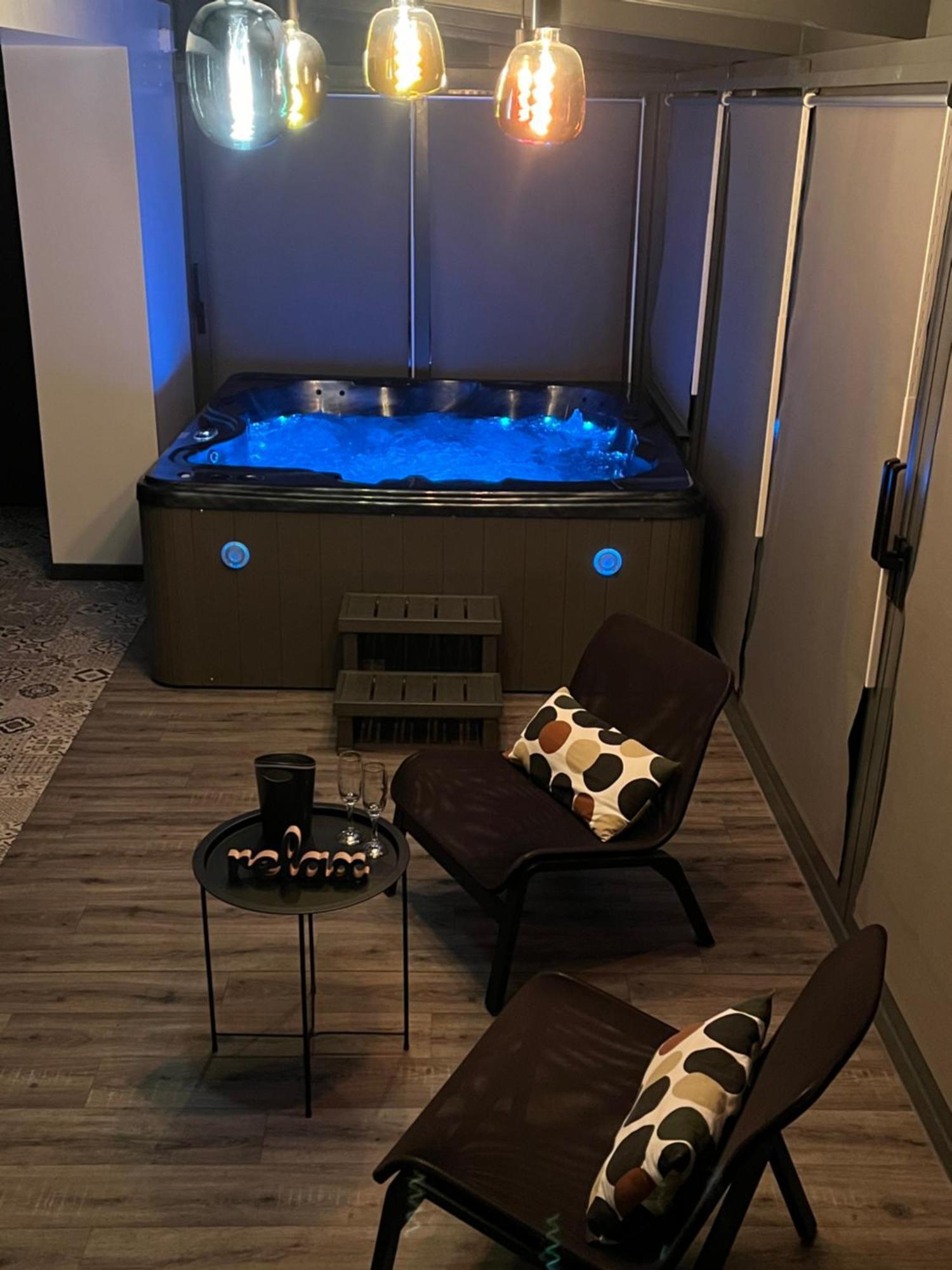 Pause Nature Sorbais Gite 2 Personnes Avec Grand Spa Privatif, Streaming Et Arrivee Autonome Luaran gambar